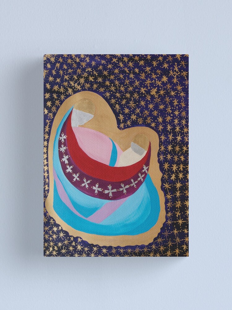 Alternate view of Mother and Child Canvas Print