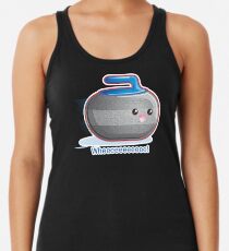 Cute Curling Stone Women's Tank Top