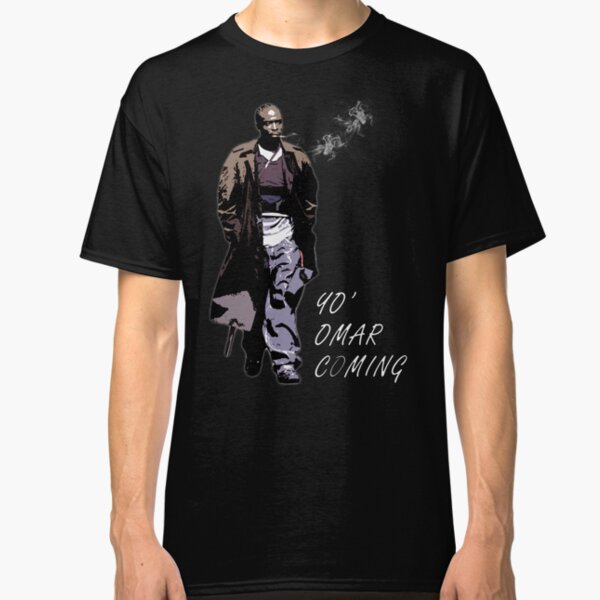 omar the wire t shirt