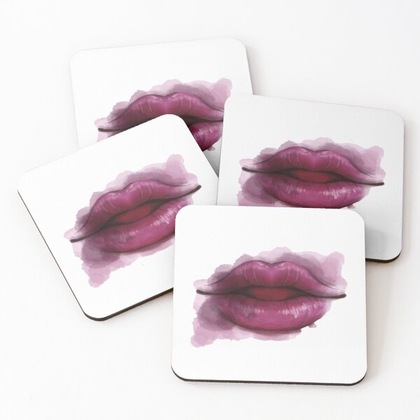 Item preview, Realistic Watercolor Lips designed and sold by DopeTops.
