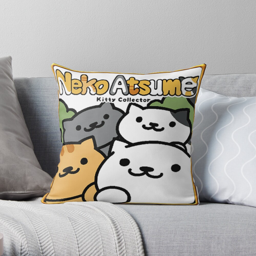 neko atsume pillow