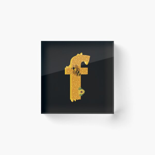 Artikelvorschau, Alphabet f Wabenbiene entworfen und verkauft von Fas Designs.