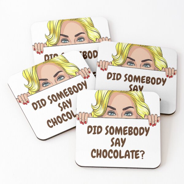 Item preview, Did Somebody Say Chocolate designed and sold by RobloxBoy Maluleka.