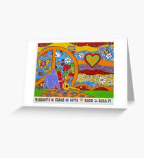 Hippie Reborn Greeting Card