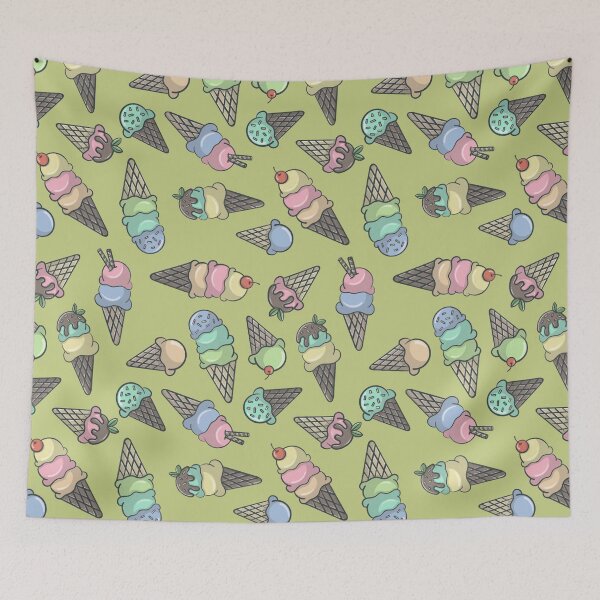 Item preview, Ice Cream Cone - Key Lime designed and sold by by-lauren.