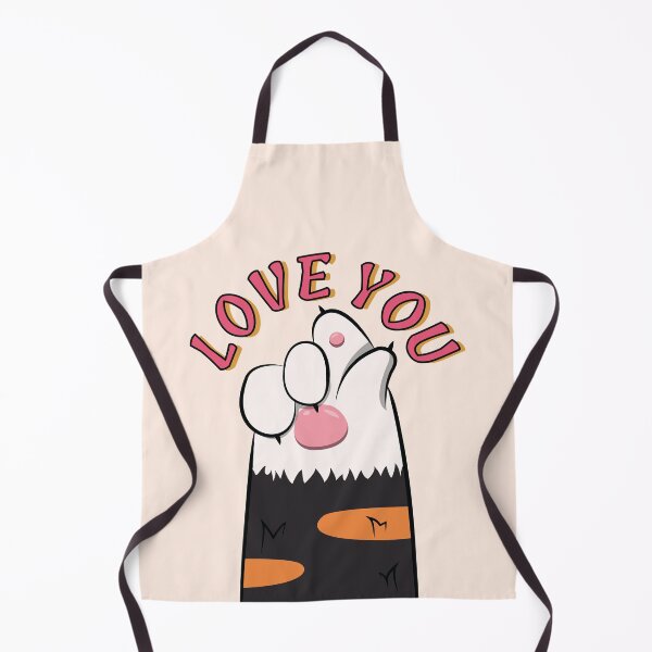 Item preview, Cute Cat Finger Love Sign - Love You designed and sold by LotusBlue77.