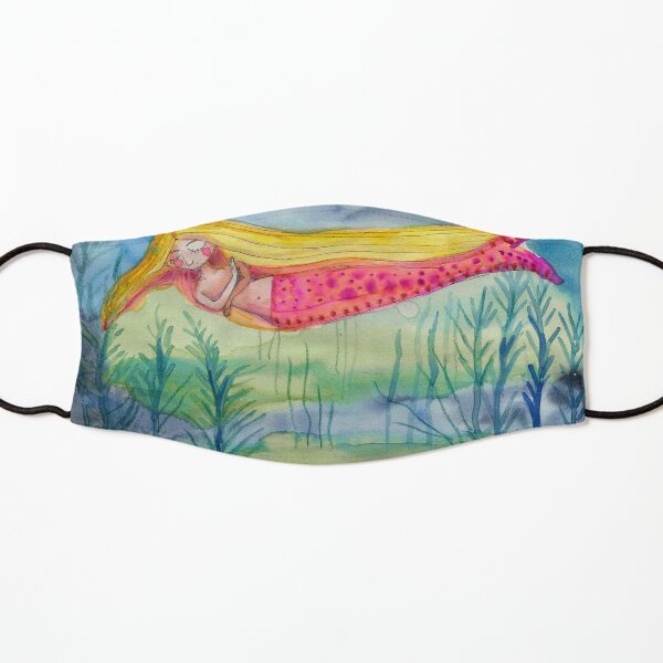 Pink Tail Kids Mask