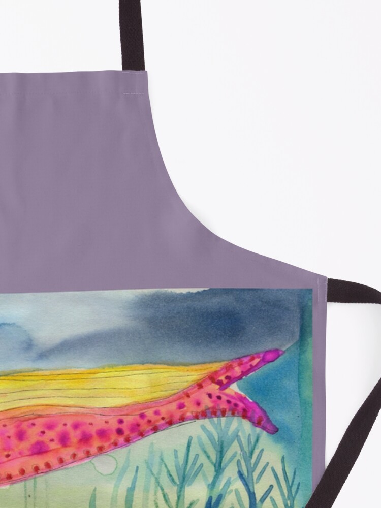 Alternate view of Pink Tail Apron