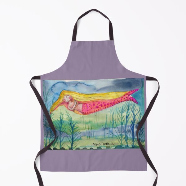 Pink Tail Apron
