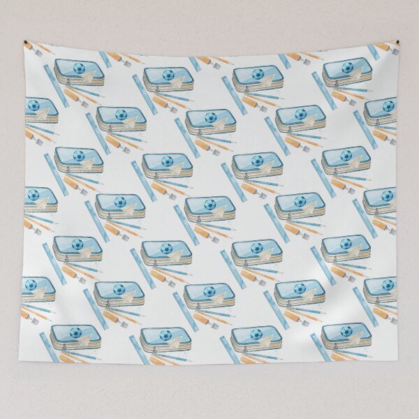 Item preview, Back To School Soccer Pouch designed and sold by PatternLandia.