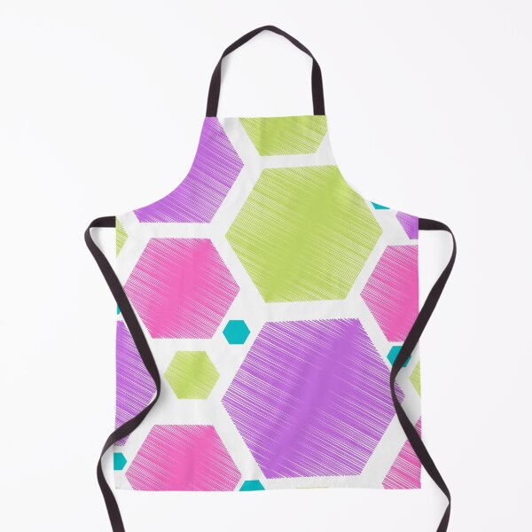 Aperçu de l'œuvre Couleur pop hexagonale créée et vendue par designlee.