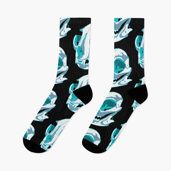 Item preview, Cat skull and flesh aqua designed and sold by LR-7.