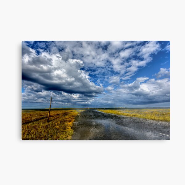 No Through Road Metal Print