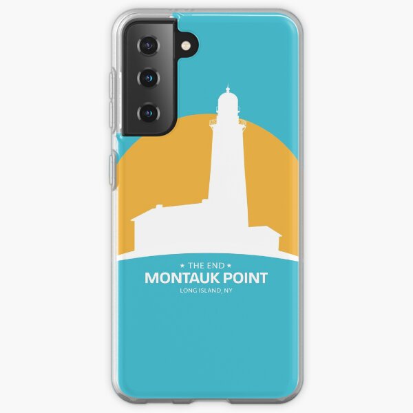 Montauk Lighthouse Sun Samsung Galaxy Soft Case
