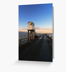 Lindisfarne Causeway Greeting Card