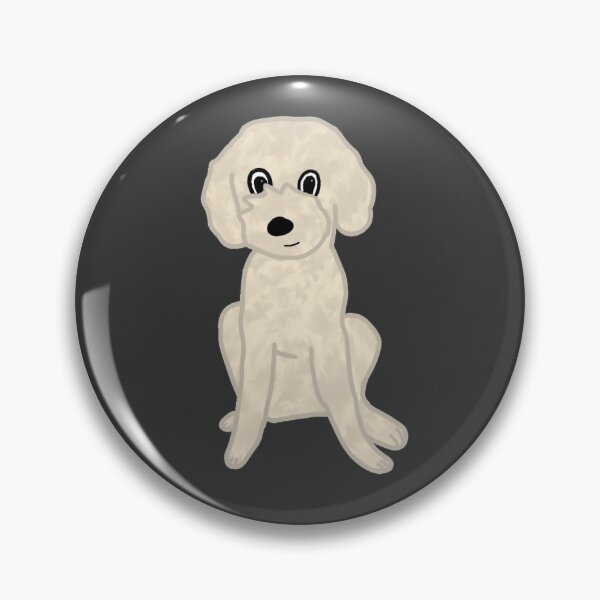 Item preview, Cute Lil' White Fuzzy Pup :3 designed and sold by itsjustmebre.