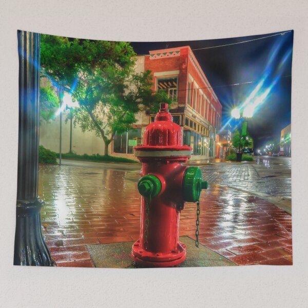 Item preview, Fire Hydrant alone colorful and ready designed and sold by Steven Kight.