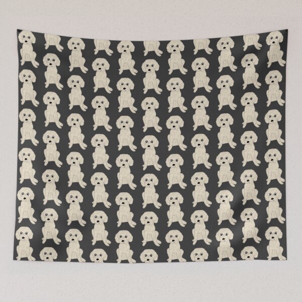 Item preview, Cute Lil' White Fuzzy Pup :3 designed and sold by itsjustmebre.