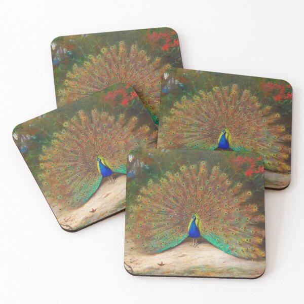 Item preview, Peacock and Peacock Butterfly designed and sold by PeacefulAdrift.
