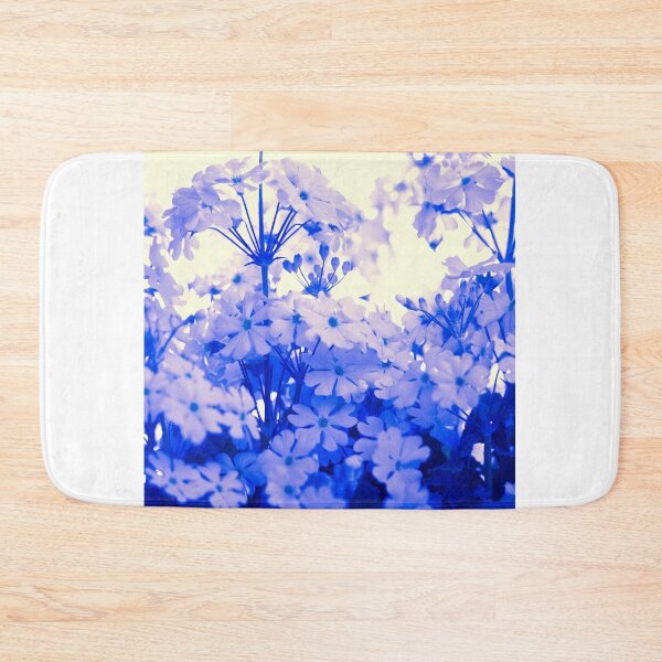 Item preview, Abstract Blue Flower/Floral Print Wall Art designed and sold by Photoluminous.