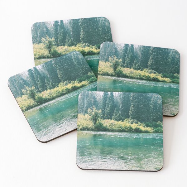 Item preview, Lush Evergreen Forest and Stream designed and sold by freshlawndry.