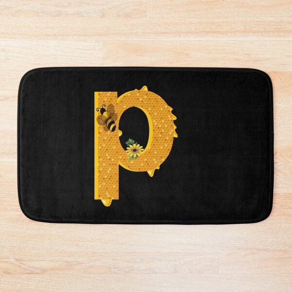 Item preview, Alphabet p Honeycomb Bee designed and sold by Fas Designs.