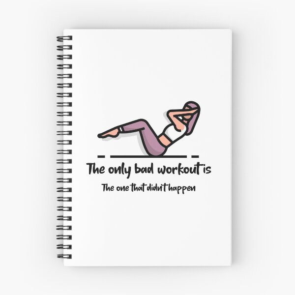 Item preview, The Only Bad Workout designed and sold by RiseandShineTee.