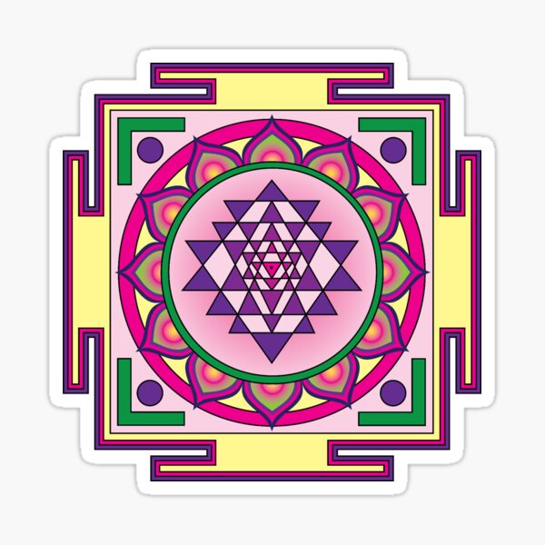 Item preview, Sri Yantra Mandala designed and sold by GalacticMantra.