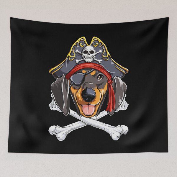 Item preview, Dachshund Pirate Shirt for Men Women Boys Girls Kids Dog Lover Gifts designed and sold by LiqueGifts.