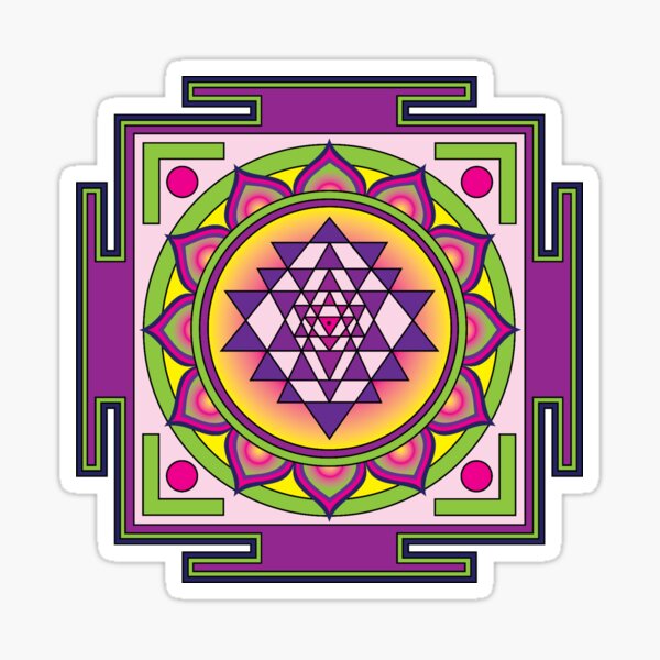 Item preview, Sri Yantra Mandala designed and sold by GalacticMantra.