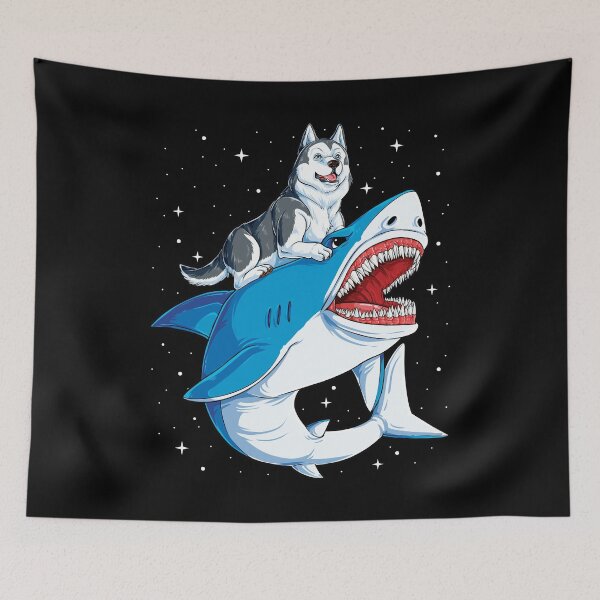 Item preview, Siberian Husky Shark Shirt for Men Women Boys Girls Kids Dog Lover Gifts designed and sold by LiqueGifts.
