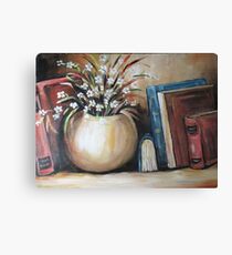BOOKSHELF Canvas Print