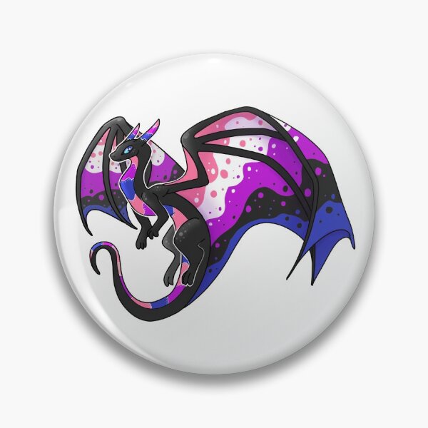 Artikelvorschau, Genderfluid Dragon Friend entworfen und verkauft von aevios.