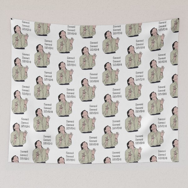 Item preview, Monica Geller - Seven!- Sticker designed and sold by saintsdesign.