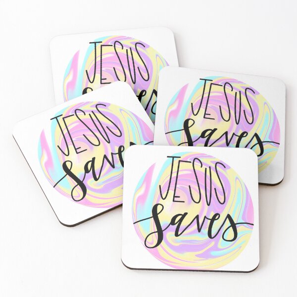Item preview, Pastel Jesus Saves  designed and sold by BreaMorgan.