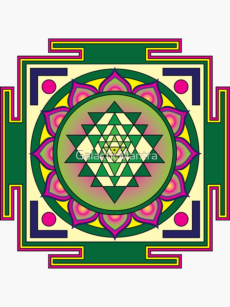 The Sri Chakra-Sri Yantra Mandala