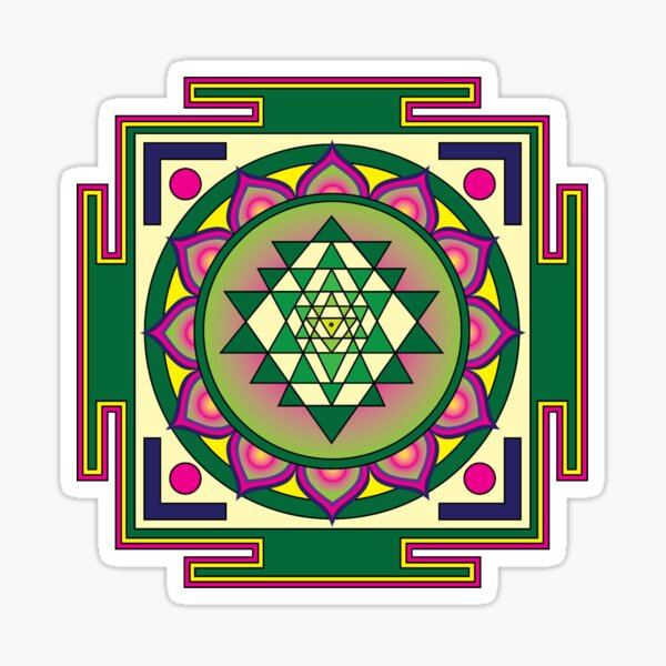 Item preview, Sri Yantra Mandala designed and sold by GalacticMantra.