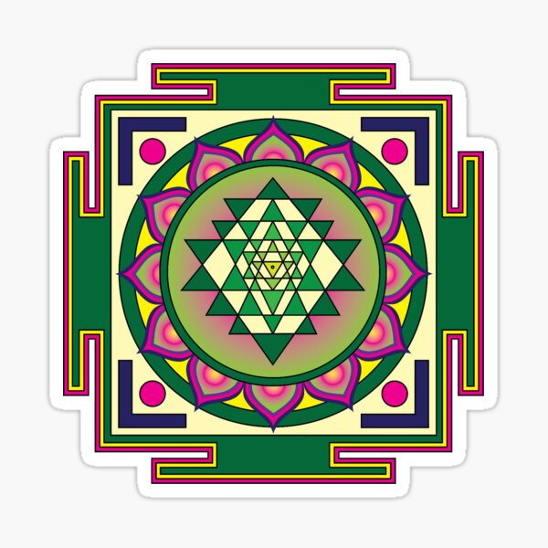 The Meaning of Sri Yantra Symbol  Sri Yantra Benefits  One Tribe Apparel