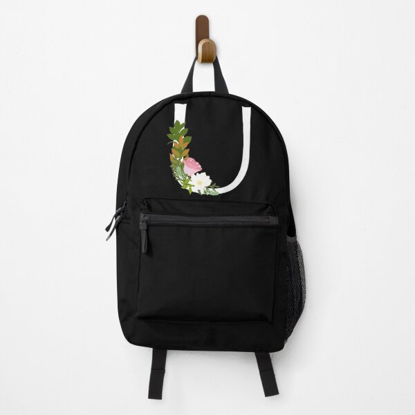Item preview, White floral letter U designed and sold by Robloz.