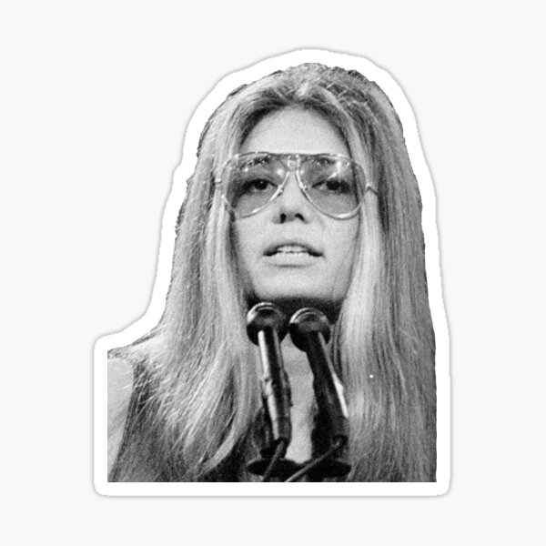 Gloria Steinem Sticker
