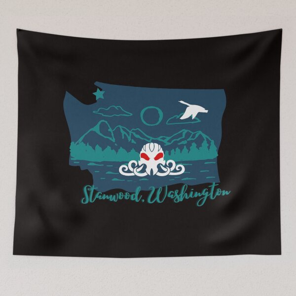 Item preview, STC Logo Stanwood with Snow Goose designed and sold by StanwoodTattoo.