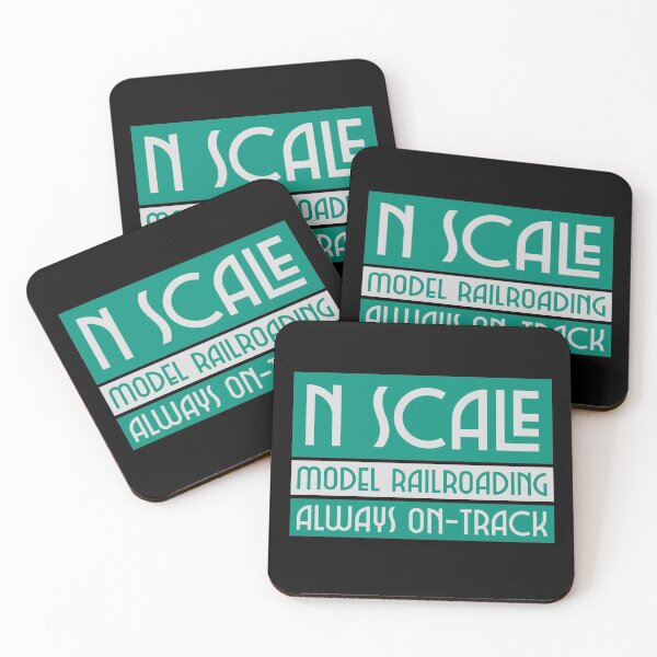 Item preview, Specially Made for N Scale Model Railway and Model Railroad Enthusiasts. Model Railways and Model Trains, Always on Track. Great Gift for the Model Railroader in Your Life. Or Spoil Yourself! designed and sold by UrTops.