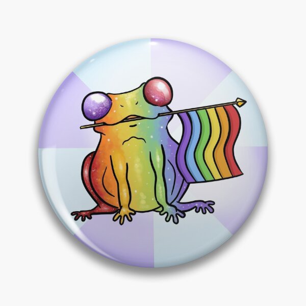 Artikelvorschau, LGBTQ + Flag Frog entworfen und verkauft von oh-hey-its-liv.