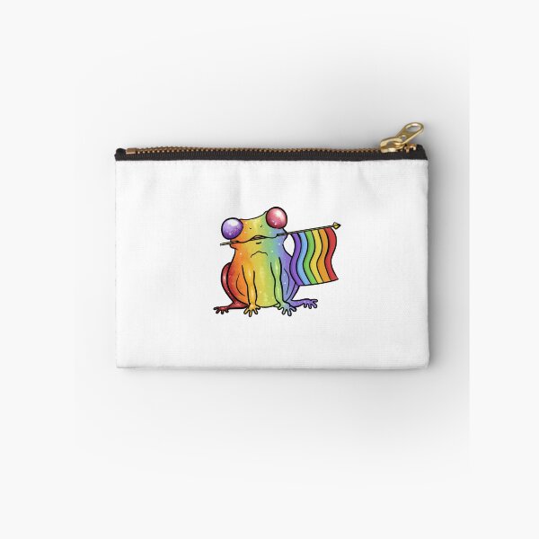 Item preview, LGBTQ+ Flag Frog designed and sold by oh-hey-its-liv.
