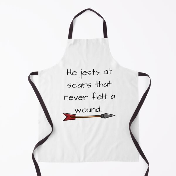 Item preview, Don't jest at Romeo's scars designed and sold by bardnbangtan.