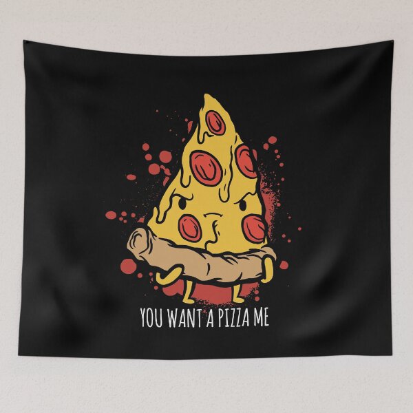 Item preview, Cute and Funny Pizza Pun - You Want a Pizza Me designed and sold by cutenfunny.