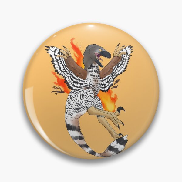Item preview, Pyroraptor Olympius designed and sold by Abigail Hines.