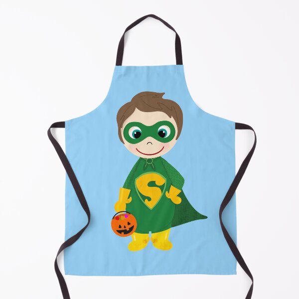 Item preview, Superhero Boy Trick or Treater Light Skin, Brown Hair designed and sold by MCIllustration.