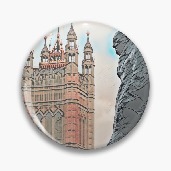 Item preview, Winston Churchill Monument, UK designed and sold by Marlene Watson-Hall.