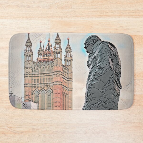 Item preview, Winston Churchill Monument, UK designed and sold by Marlene Watson-Hall.